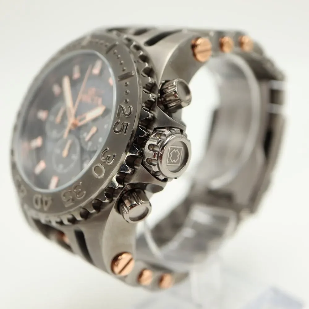 Invicta Chaos X Coalition Forces 50mm Chronograph Watch Steel 49765 New Battery